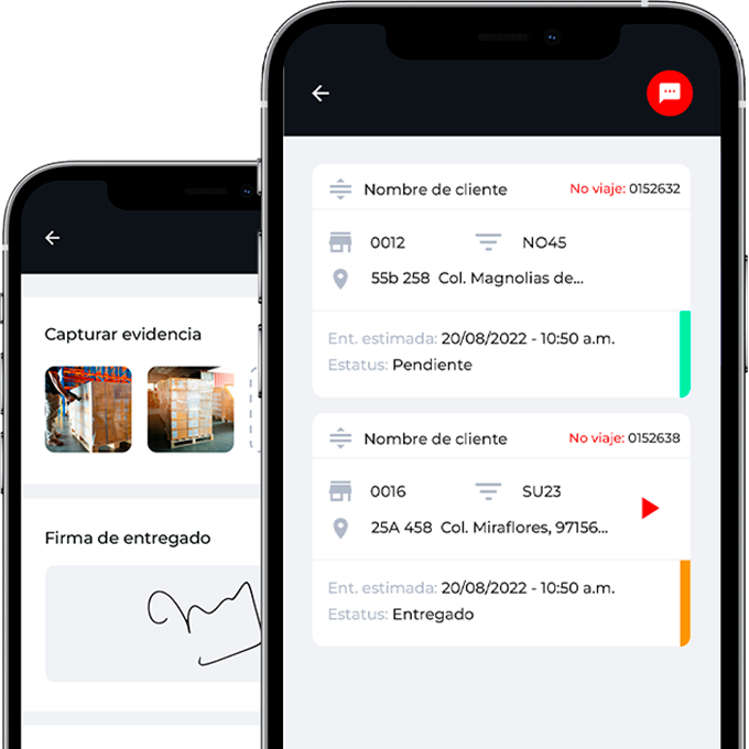 App móvil de Drivers